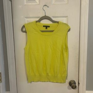 Cable & Gauge Sleeveless Knit Tank Top